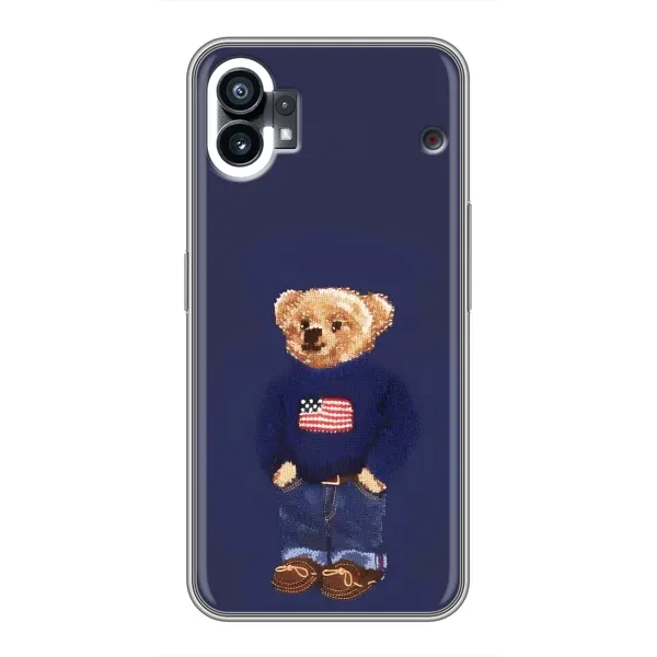Чехол с рисунком «Мишка USA» для Nothing Phone 1