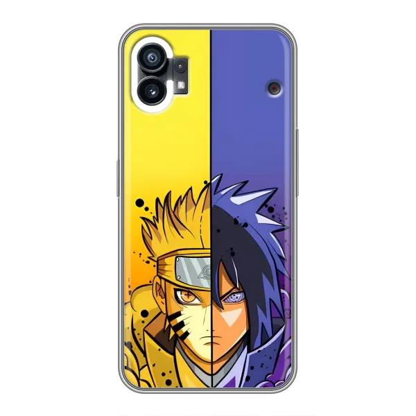 Чехол с рисунком «Naruto Vs Sasuke» для Nothing Phone 1