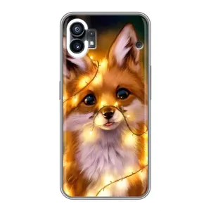 Чохол з Лисичкою для Nothing Phone 1 (Новорічне лисеня)
