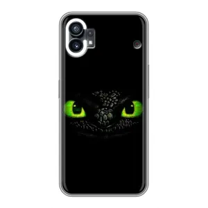 Чохол дракон Беззубик для Nothing Phone 1 (Очі Беззубика)