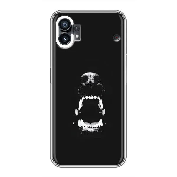 Чехол с рисунком «Пасть добермана» для Nothing Phone 1 Чехол с рисунком «Пасть добермана» для Nothing Phone 1