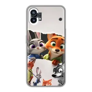 Силіконовий чохол з принтом Зоотрополіс для Nothing Phone 1