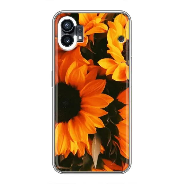 Чехол с рисунком «подсолнухи» для Nothing Phone 1 Чехол с рисунком «подсолнухи» для Nothing Phone 1