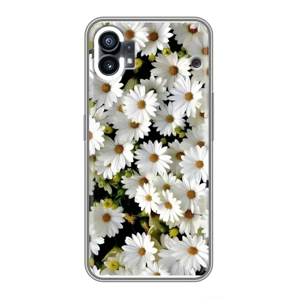 Чехол с рисунком «Рамка в ромашках» для Nothing Phone 1 Чехол с рисунком «Рамка в ромашках» для Nothing Phone 1