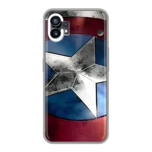 Чохол с Щітом Капітана Америки на Nothing Phone 1 (Щит Капітана Америки)