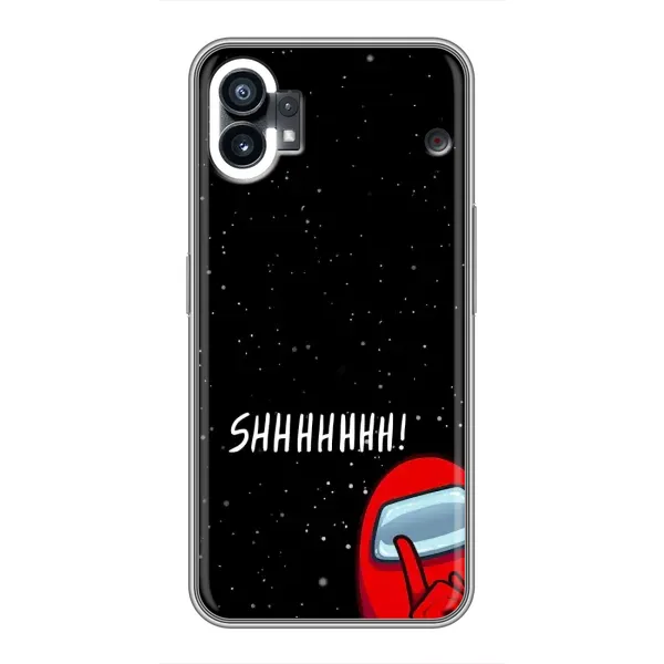 Чехол с рисунком «SHHHHH» для Nothing Phone 1 Чехол с рисунком «SHHHHH» для Nothing Phone 1