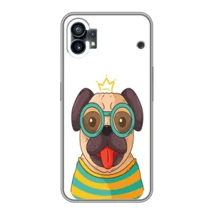 Бампер для Nothing Phone 1 з картинкою "Песики" (Собака Король)