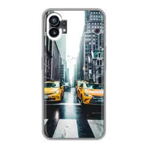 Силиконовый бампер (Работники) на Nothing Phone 1 (Такси)