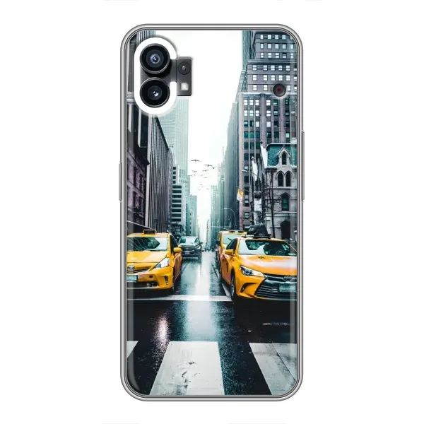 Чехол с рисунком «Такси» для Nothing Phone 1 Чехол с рисунком «Такси» для Nothing Phone 1
