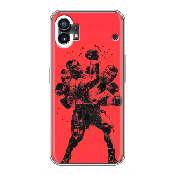 Чехол с рисунком «Тайсон Бокс» для Nothing Phone 1 Чехол с рисунком «Тайсон Бокс» для Nothing Phone 1