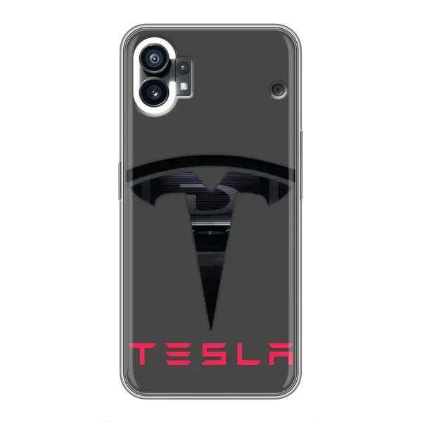 Чехол с рисунком «Logo TESLA» для Nothing Phone 1 Чехол с рисунком «Logo TESLA» для Nothing Phone 1