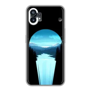 Літній Чохол на Nothing Phone 1 (Синій Водоспад)