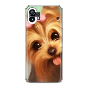 Чохол (ТПУ) Милі песики для Nothing Phone 1 (Йоркширський тер'єр)