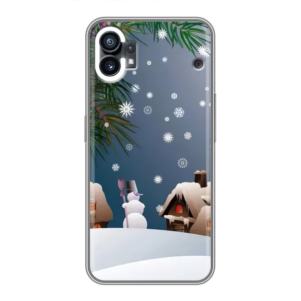 Чехол с рисунком «Зима» для Nothing Phone 1 Чехол с рисунком «Зима» для Nothing Phone 1