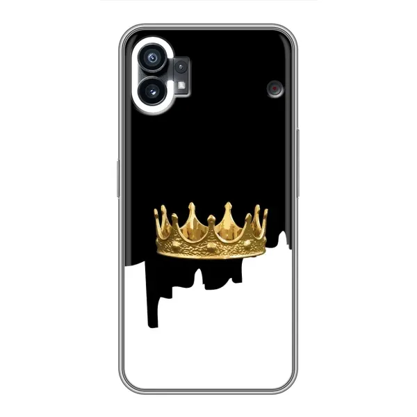 Чехол с рисунком «Золотая корона» для Nothing Phone 1 Чехол с рисунком «Золотая корона» для Nothing Phone 1