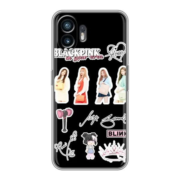 Чехол с рисунком «Арт блэкпинг» для Nothing Phone 2 Чехол с рисунком «Арт блэкпинг» для Nothing Phone 2