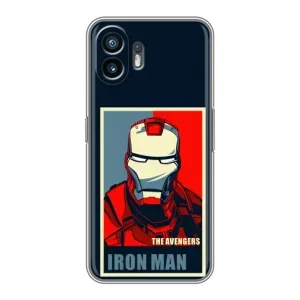 Чохол Супергерой Залізна Людина на Nothing Phone 2 (Art Iron man)