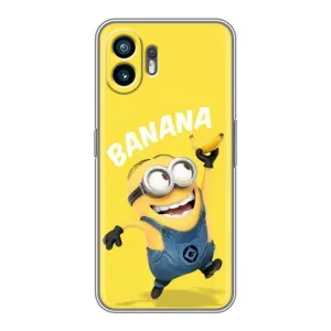 Мультяшный принт на Чехол для Насинг Фон 2 (Banana)