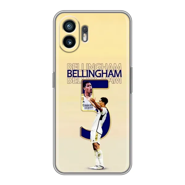 Чехол с рисунком «Беллингем ,Реал 5» для Nothing Phone 2 Чехол с рисунком «Беллингем ,Реал 5» для Nothing Phone 2
