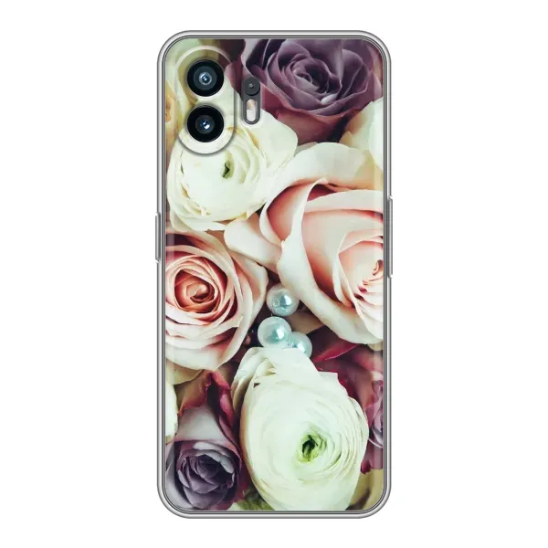 Чехол с рисунком «Букет РОЗ» для Nothing Phone 2 Чехол с рисунком «Букет РОЗ» для Nothing Phone 2