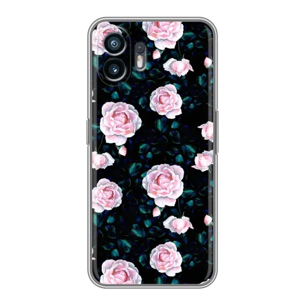 Чехол с рисунком «Чайные розы» для Nothing Phone 2 Чехол с рисунком «Чайные розы» для Nothing Phone 2