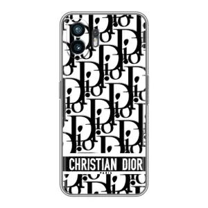 Чехол (Dior, Prada, YSL, Chanel) для Nothing Phone 2 (Christian Dior)