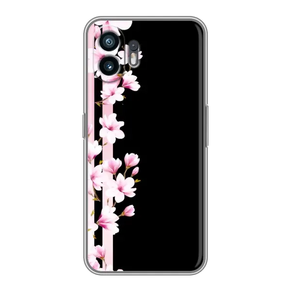 Чехол с рисунком «Цветочки» для Nothing Phone 2 Чехол с рисунком «Цветочки» для Nothing Phone 2