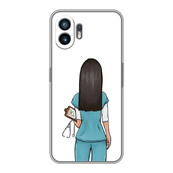 Чехол с рисунком «Доктор» для Nothing Phone 2 Чехол с рисунком «Доктор» для Nothing Phone 2