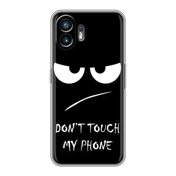 Чехол с рисунком «Dont» для Nothing Phone 2 Чехол с рисунком «Dont» для Nothing Phone 2