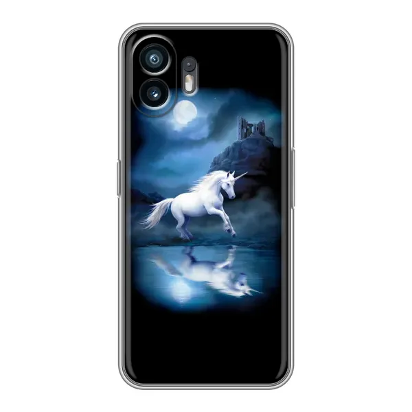 Чехол с рисунком «Единорог» для Nothing Phone 2 Чехол с рисунком «Единорог» для Nothing Phone 2