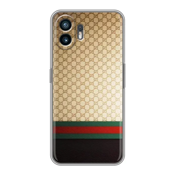 Чехол с рисунком «Фон Гуччи» для Nothing Phone 2