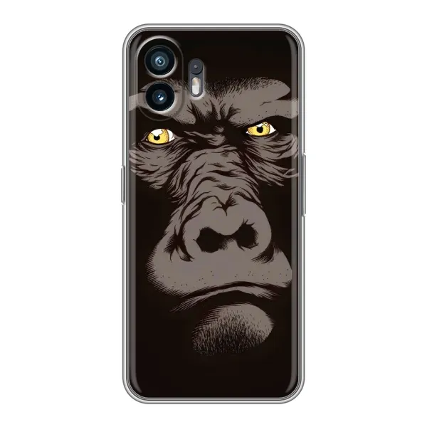 Чехол с рисунком «Горилла» для Nothing Phone 2 Чехол с рисунком «Горилла» для Nothing Phone 2