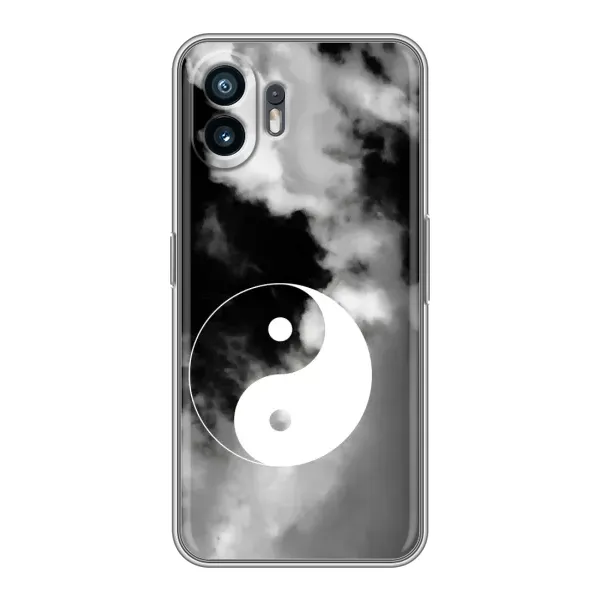 Чехол с рисунком «Инь-Янь» для Nothing Phone 2 Чехол с рисунком «Инь-Янь» для Nothing Phone 2