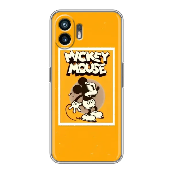 Чехол с рисунком «Испуганный Микки» для Nothing Phone 2 Чехол с рисунком «Испуганный Микки» для Nothing Phone 2
