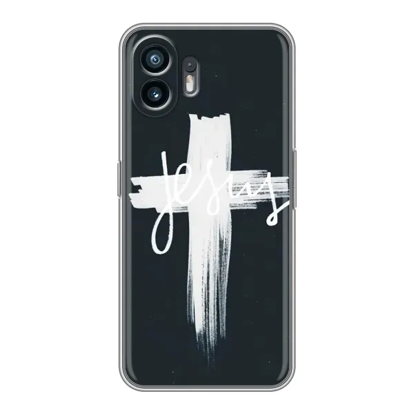 Чехол с рисунком «Jesus» для Nothing Phone 2 Чехол с рисунком «Jesus» для Nothing Phone 2
