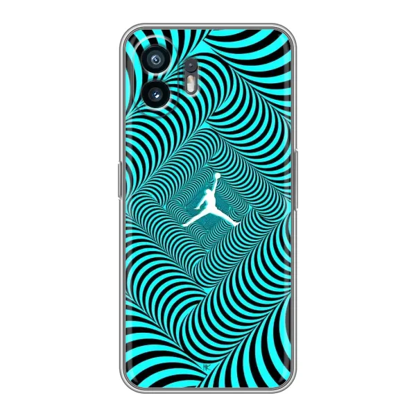 Чехол с рисунком «Jordan» для Nothing Phone 2 Чехол с рисунком «Jordan» для Nothing Phone 2