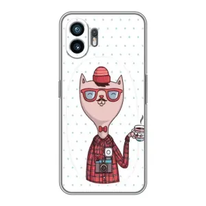 Чохол на тематику: Коти для Nothing Phone 2 (Кіт аристократ)