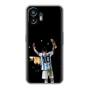 Чехлы Лео Месси Аргентина для Nothing Phone 2 (Лео Чемпион)