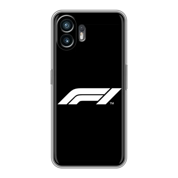 Чехол с рисунком «Логотип Формула 1» для Nothing Phone 2 Чехол с рисунком «Логотип Формула 1» для Nothing Phone 2