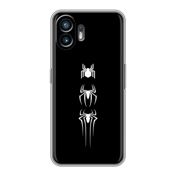 Чехол с рисунком «Лого паука» для Nothing Phone 2 Чехол с рисунком «Лого паука» для Nothing Phone 2