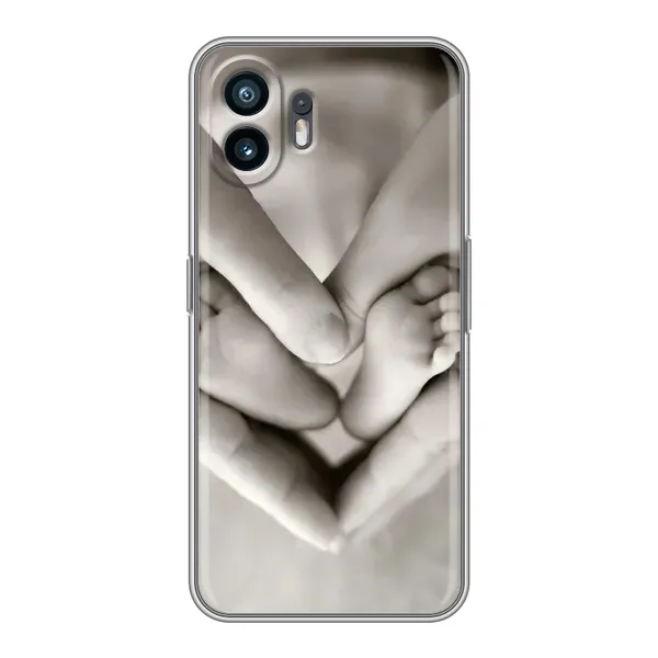 Чехол с рисунком «Любящие руки» для Nothing Phone 2 Чехол с рисунком «Любящие руки» для Nothing Phone 2