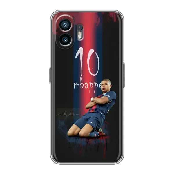 Чехол с рисунком «MBAPPE 10» для Nothing Phone 2 Чехол с рисунком «MBAPPE 10» для Nothing Phone 2