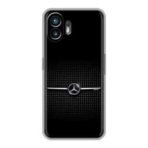 Силиконовый бампер с картинкой машины на Nothing Phone 2 (Mercedes)