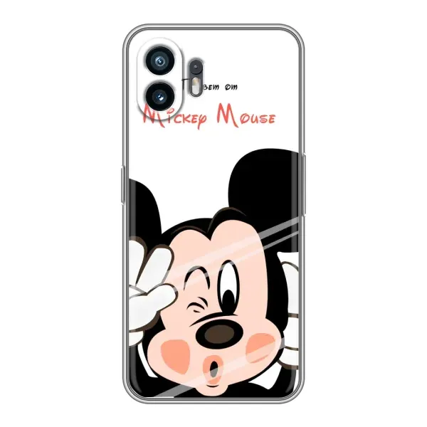 Чехол с рисунком «Mickey Mouse» для Nothing Phone 2 Чехол с рисунком «Mickey Mouse» для Nothing Phone 2