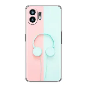 Чехол с рисунком «Наушники» для Nothing Phone 2