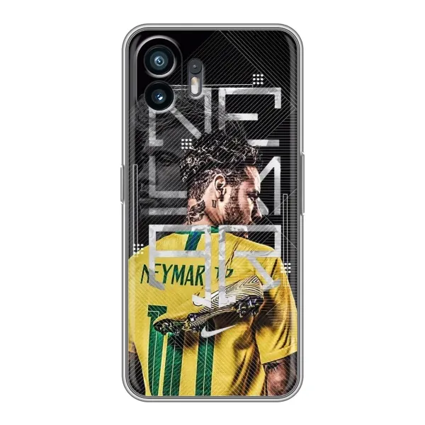 Чехол с рисунком «Neymar 10» для Nothing Phone 2 Чехол с рисунком «Neymar 10» для Nothing Phone 2