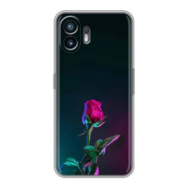 Чехол с рисунком «Ночная роза» для Nothing Phone 2 Чехол с рисунком «Ночная роза» для Nothing Phone 2