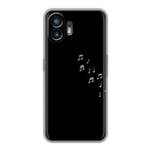 Чохол з картинками на чорному фоні для Nothing Phone 2 (Ноти)