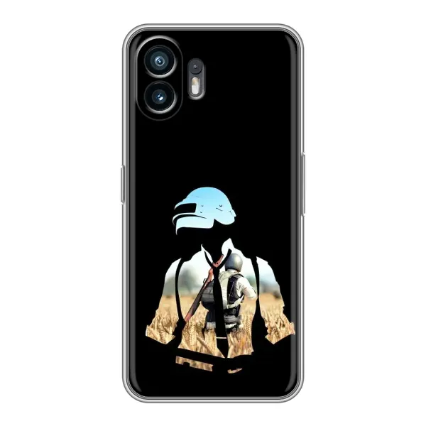 Чехол с рисунком «Пубг мен» для Nothing Phone 2 Чехол с рисунком «Пубг мен» для Nothing Phone 2