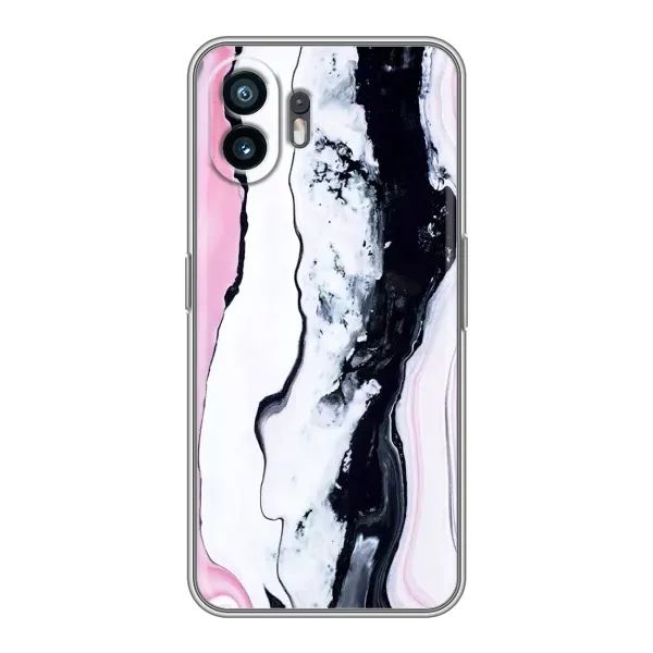 Чехол с рисунком «Розовый мрамор» для Nothing Phone 2 Чехол с рисунком «Розовый мрамор» для Nothing Phone 2